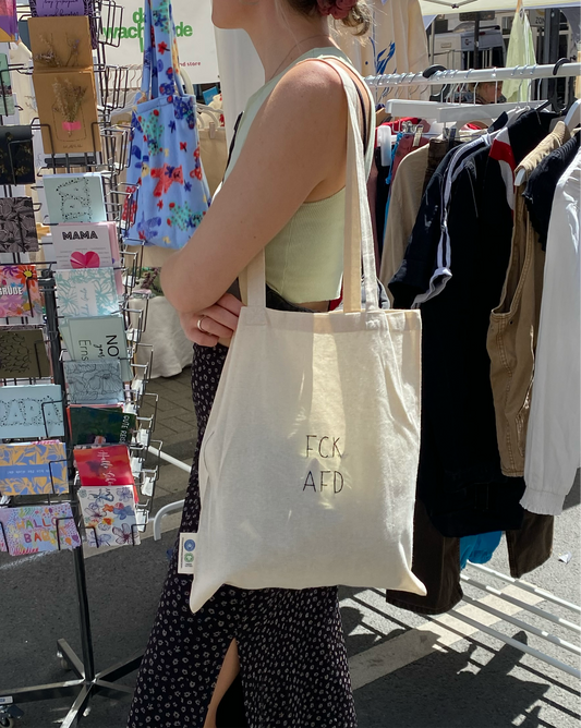 Jutebeutel „FCK AFD“