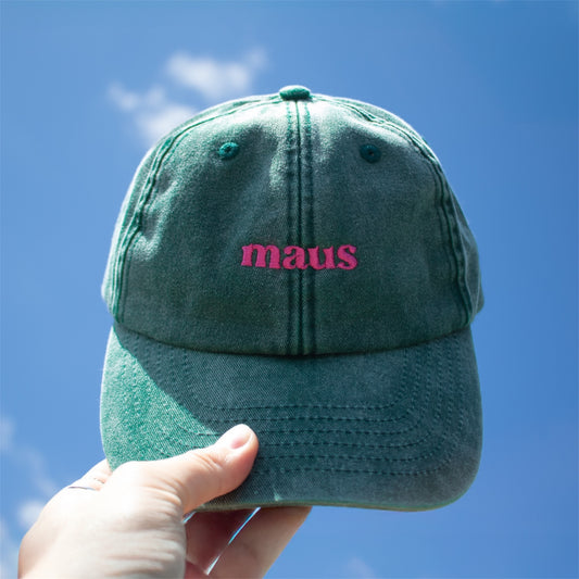 Maus Cap grün