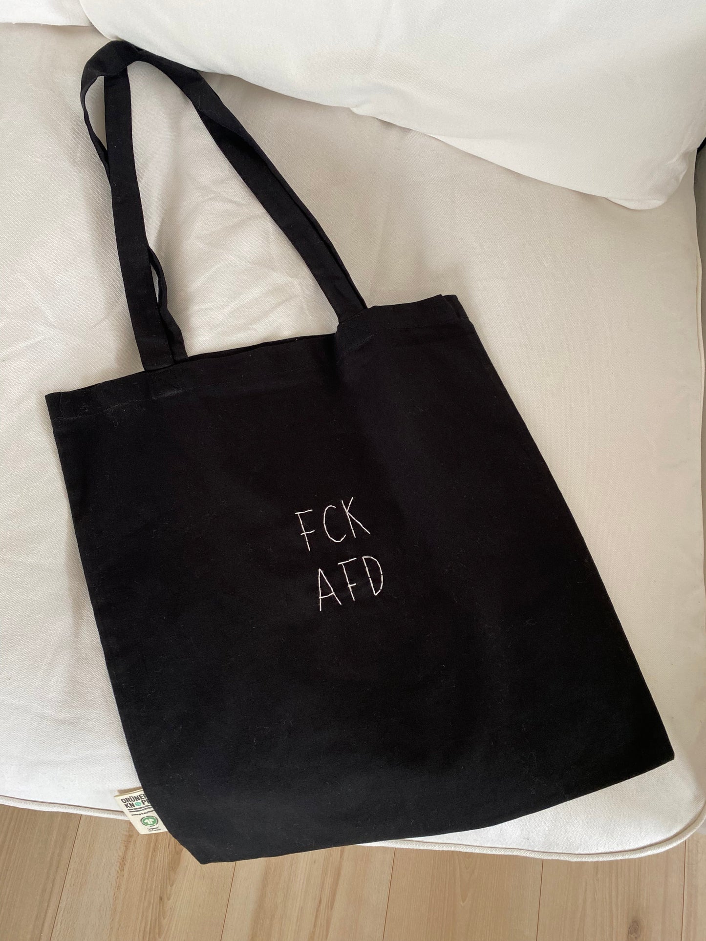 Jutebeutel „FCK AFD“