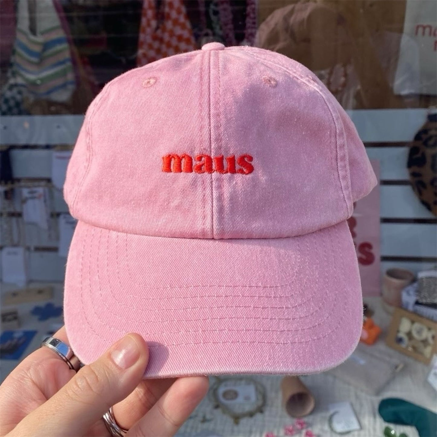 Maus Cap rosa